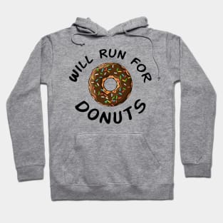 Will run for donuts Hoodie